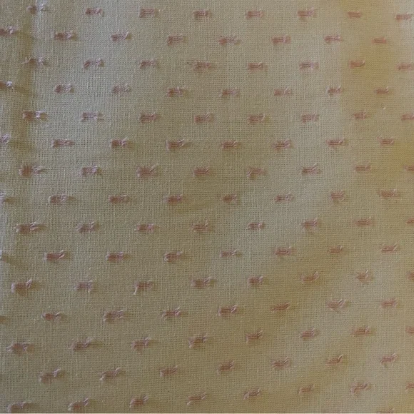 RubyStar Society - Warp & Weft by Alexia Abegg - Flicker in Cream wPink 2.75yds - Picture 3 of 3